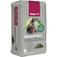 Produktbild von Pavo SeniorFibre Ergänzungsfutter für Pferde Senior mit Zahnpflege und Verdauung 12 kg