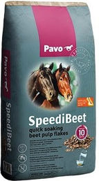 Produktbild von Pavo SpeediBeet Pferdemash Granulat ohne tierisches Protein für alle Altersstufen zur Gewichtskontrolle und Verdauungsförderung