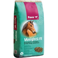 Produktbild von Pavo WeightLift Pellets für Senior Pferde zur Gewichtskontrolle und zum Gewichtsaufbau