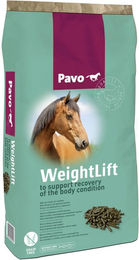 Pavo WeightLift Pferdefutter Raufutterpellets zur Gewichtskontrolle und für den Muskelaufbau 20 kg - 20 kg – Bild 1 von 8