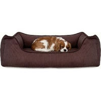 Produktbild von PAW WOW Hundebett Anton Orthopädisches Hundekörbchen aus Cord in Braun XL