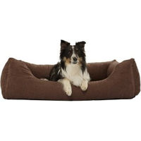 Produktbild von PAW WOW Hundebett EMMA Braun Größe L mit Memory Foam zur Gelenkschonung
