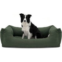 Produktbild von PAW WOW Hundebett EMMA Olive mit Memory Foam und OEKO-TEX STANDARD 100 in Grün