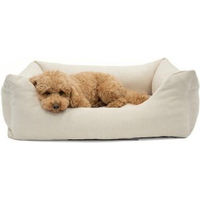 Produktbild von PAW WOW Hundebett EMMA Velours Beige Größe M
