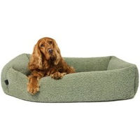 Produktbild von PAW WOW Hundebett Sven aus Plüsch in Grün Größe L