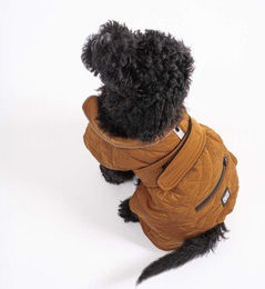 PAW WOW Hundemantel Fritz Winterjacke für kleine Hunde Braun S - 1 Stk. – Bild 1 von 9