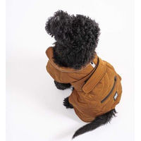 Produktbild von PAW WOW Hundemantel Fritz Winterjacke für kleine Hunde Braun S - 1 Stk.