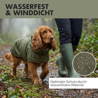 Produktbild von PAW WOW Hunderegenmantel Oskar wasserdicht Grün XXL