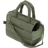 Produktbild von PAW WOW Hundetragetasche SARA für kleine Rassen wind- und wasserabweisend in Olive/Khaki