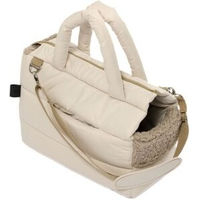 Produktbild von PAW WOW Hundetragetasche SARA Transportbox für kleine Hunde Beige wasserabweisend mit OEKO-TEX Stoff