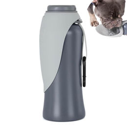 PAW WOW Paul Hundetrinkflasche aus Edelstahl Grau 800ml - 800 ml – Bild 1 von 8