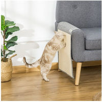 Produktbild von PawHut 2er Set Sisal Kratzmatte für Katzen Grau 130 x 45 x 0.3 cm