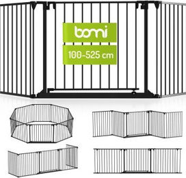 PawHut Absperrgitter Milo XXXL 223-525 cm – Bild 1 von 3
