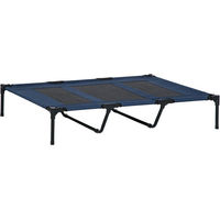 Produktbild von PawHut Hundebett Outdoor Hundeliege für Hunde und Katzen aus Oxford-Gewebe Dunkelblau 122 x 92 x 23 cm