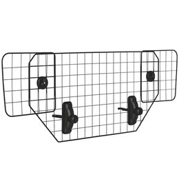 PawHut Hundegitter Universal für Auto und Kofferraum aus Metall Schwarz 90-120 x 40,5 cm – Bild 1 von 8