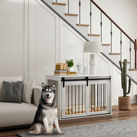 Produktbild von PawHut Hundekäfig Hundehütte mit Eingang für große Hunde unter 30 kg
