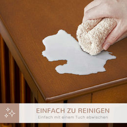 PawHut Hundekäfig mit abschließbarer Tür für mittelgroße Hunde, Hundebox Indoor, Braun, 80,5 x 59,5 x 67,5 cm – Bild 1 von 6