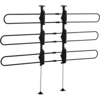 Produktbild von PawHut Hundeschutzgitter Auto verstellbares Trenngitter aus Metall Schwarz 89-150 x 9 x 76-124 cm