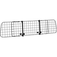 Produktbild von PawHut Hundeschutzgitter Universal für Auto und Kofferraum aus Metall Schwarz 91-152 x 30 cm