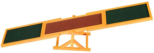 PawHut Hundewippe Agility-Gerät aus Holz für Hunde und Welpen 180 x 30 x 30 cm – Bild 1 von 10