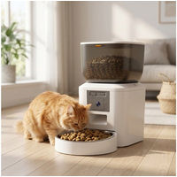 Produktbild von PawHut Katzen-Futterautomat mit Kamera, App-Steuerung und Zwei-Wege-Audio, 4L Fassungsvermögen