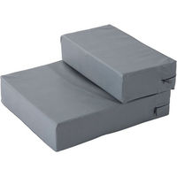 Produktbild von PawHut Klappbare Hundetreppe für Senioren in Grau L42 x B39 x H20 cm