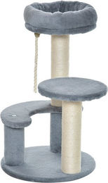PawHut Kratzbaum für Katzen aus Sisal in Grau 40 cm – Bild 1 von 3