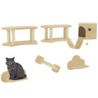 Produktbild von PawHut Kratzbaum für Katzen Beige mit Sisal
