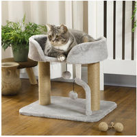 Produktbild von PawHut Kratzbaum für Katzen in Grau aus Polyester