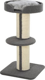 PawHut Kratzbaum für Katzen in Grau mit Plüsch und Plattform 45 x 45 x 91 cm – Bild 1 von 7
