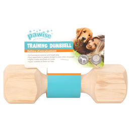 Produktbild von Pawise Hundespielzeug Holzhantel Dummy aus Holz Größe M