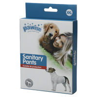Produktbild von Pawise Hygienehose für Hunde in Schwarz Größe XXL