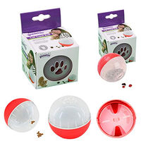 Produktbild von PAWISE Interaktiver Snackball für Katzen aus Kunststoff 8 cm Bunt