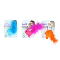 Produktbild von Pawise Katzenspielzeug Wollmaus mit Catnip bunt