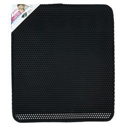 Pawise Katzenstreu-Fangmatte Schwarz 52 x 60 cm – Bild 1 von 3