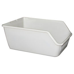 Pawise Katzentoilette High-Back Schale aus Kunststoff Größe L – Bild 1 von 4
