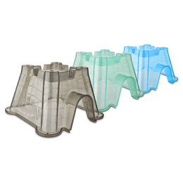 Produktbild von Pawise Kleintiere Versteck Schloss Häuschen aus Kunststoff Transparent 30x31x19 cm für Nager