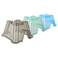 Produktbild von Pawise Kleintiere Versteck Schloss Häuschen aus Kunststoff Transparent 30x31x19 cm für Nager