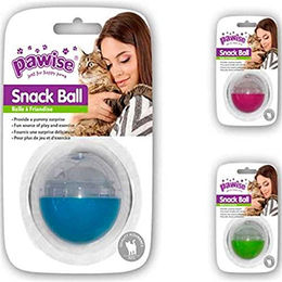 PAWISE Leckerli-Ball für Katzen aus Kunststoff 5 cm grün transparent - 5 cm – Bild 1 von 2