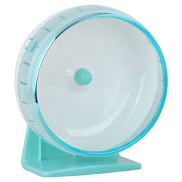 Produktbild von Pawise Nager Laufrad Silent Spinner aus Kunststoff für Hamster und Ratten 14 cm Türkis Transparent