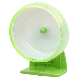 Produktbild von Pawise Nager Laufrad Silent Spinner aus Kunststoff für Hamster und Ratten Grün 17 cm