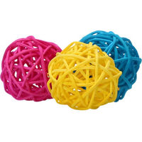 Produktbild von Pawise Play & Chew Balls Intelligenzspielzeug für Kaninchen Hamster und Meerschweinchen 3 Stück Bunt aus Kunststoff