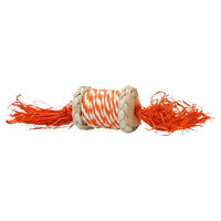 Produktbild von Pawise Play & Chew Candy Knabberspielzeug aus Seil für Kaninchen, Hamster und Meerschweinchen 22x5 cm bunt