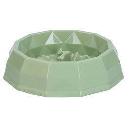 Produktbild von Pawise Slow Feeder Hund Fressnapf Grün Größe M