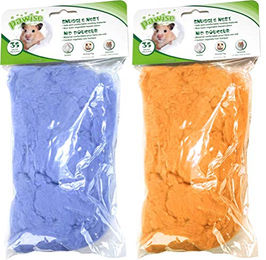Pawise Sweet Dream Baumwolle Nistmaterial für Nager 35 g Blau - 35 g – Bild 1 von 8