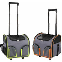 Produktbild von Pawise Tiertransporttasche Pet Trolley Bag für kleine Rassen in Grau