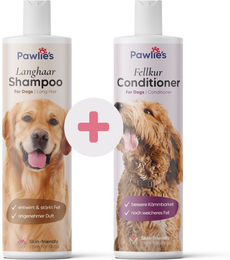 Pawlie's Langhaar Pflege-Set mit Shampoo für weiße Haare 500g – Bild 1 von 3