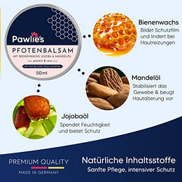 Pawlie's Pfotenbalsam für Hunde und Haustiere zur Haut- und Fellpflege 50 ml - 50 ml – Bild 1 von 9