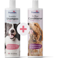 Produktbild von Pawlie's Shampoo und Pflege Set für Hunde aller Altersstufen und Felltypen 500 ml