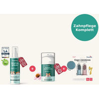 Produktbild von Pawlie's Zahnpflege-Set aus Silikon in Grün